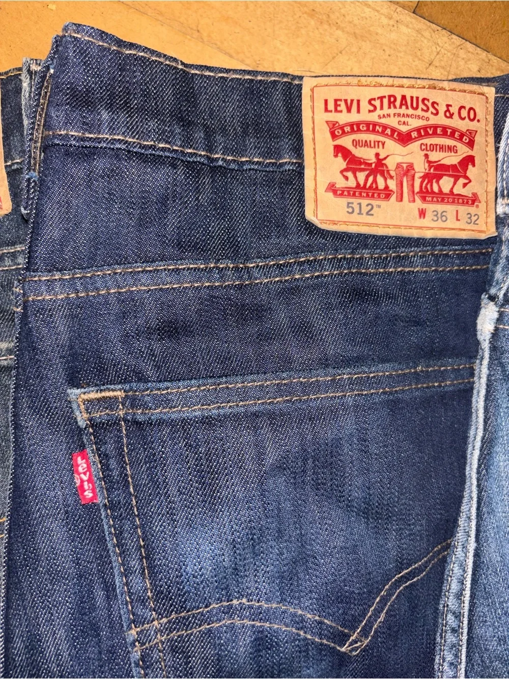 Levi's Men's Straight Jeans - Blue and Black Denim Bundle various sizes